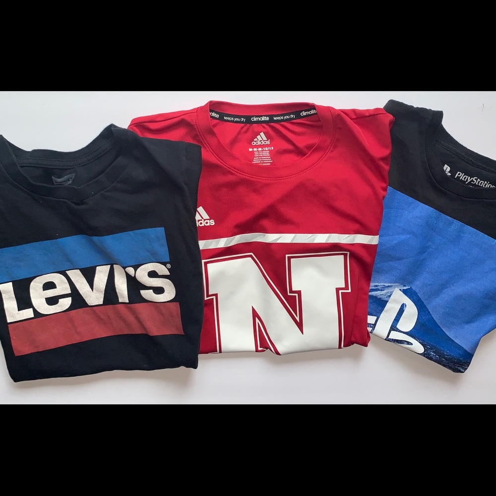Boys Short Sleeve Shirt Bundle Size 10-12